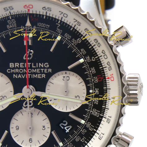 breitling navitimer cosmonaute cinturino nero prezzo|breitling navitimer orologio.